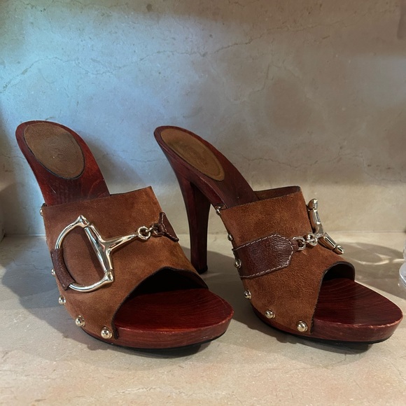 GUCCI Horsebit Heeled Mule - Picture 2 of 7